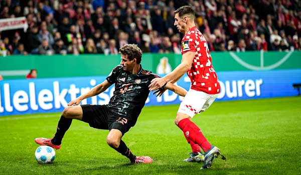 Mainz vs Bayern Munich 21:30 14/12 VĐQG Đức