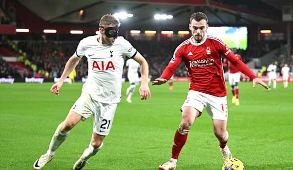 Nottingham Forest vs Tottenham Hotspur 22:00 26/12