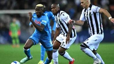 Udinese vs Napoli 00:00 15/12 VĐQG Ý