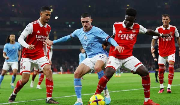 Arsenal vs Manchester City 23:30 02/02 Ngoại Hạng Anh