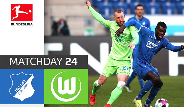 Hoffenheim vs Wolfsburg 21:30 11/01 VĐQG Đức