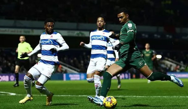 Plymouth Argyle vs Queens Park Rangers 19:30 18/01 Hạng Nhất Anh