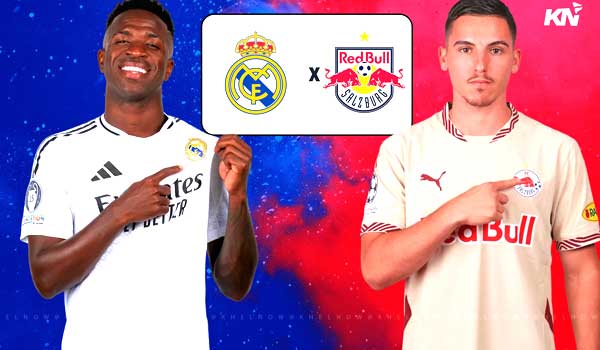 Real Madrid vs Red Bull Salzburg 03:00 23/01 UEFA Champions League