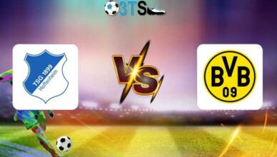 Hoffenheim vs Borussia Dortmund 20:30 26/04 VĐQG Đức | Phân tích, Dự đoán
