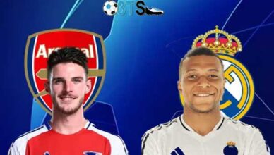 Real Madrid vs Arsenal 02:00 17/04 UEFA Champions League | Máy tính Dự đoán