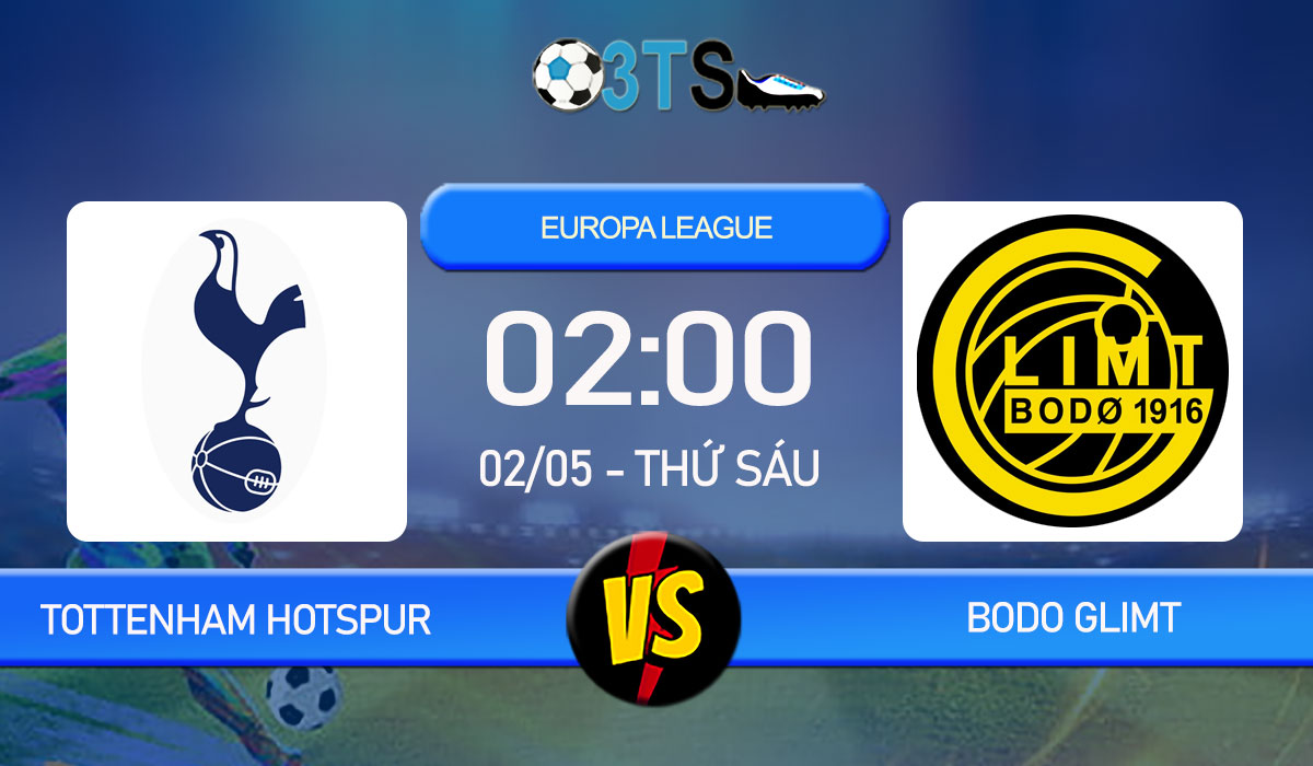 Phân tích, Dự đoán Tottenham Hotspur vs Bodo Glimt 02:00 02/05 Europa League