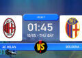 Phân tích, Dự đoán AC Milan vs Bologna 01:45 10/05 VĐQG Ý