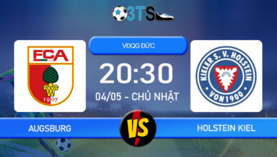 Phân tích, Dự đoán Augsburg vs Holstein Kiel 20:30 04/05 VĐQG Đức