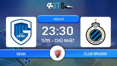 Dự đoán Genk vs Club Brugge 23:30 11/05 VĐQG Bỉ