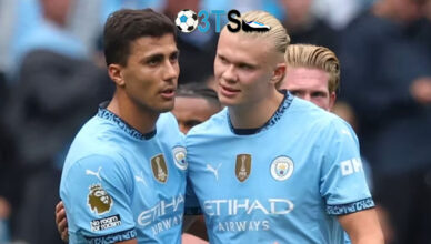 Man City thở phào: Haaland, Rodri tái xuất sân tập - Pep Guardiola nói gì về ngòi nổ và lá chắn thép?