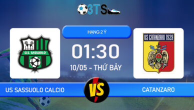 Phân tích, Dự đoán US Sassuolo Calcio vs Catanzaro 01:30 10/05 Hạng 2 Ý