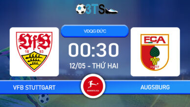 Dự đoán VfB Stuttgart vs Augsburg 00:30 12/05 VĐQG Đức