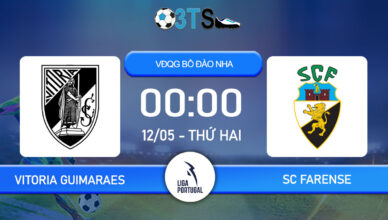 Dự đoán Vitoria Guimaraes vs SC Farense 00:00 12/05 VĐQG Bồ Đào Nha