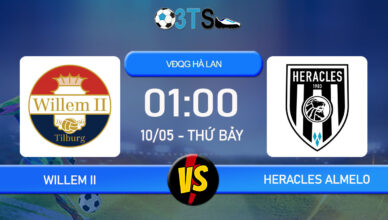 Phân tích, Dự đoán Willem II vs Heracles Almelo 01:00 10/05 VĐQG Hà Lan