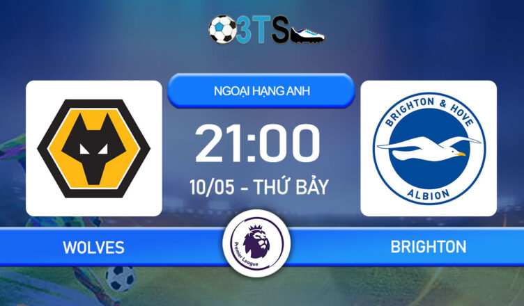 Dự đoán Wolves vs Brighton 21:00 10/05 Ngoại Hạng Anh